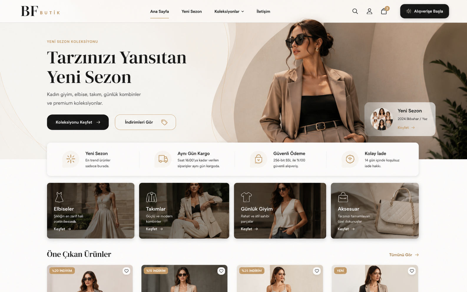 Butik E-Ticaret